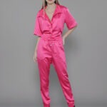 Camisa Feminina Manga Curta CM.163.0009 - Rosa-053565, PP