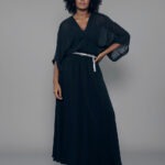 Saia Feminina Evasê com Elástico SA.163.0008 - Preto-020001, PP