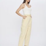 Regata Feminina em Malha Canelada TP.162.0022 - Off White, PP