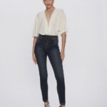 Body Feminino Transpassado Manga Morcego MO.162.0009 - Off White, PP