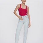 Regata Feminina em Malha Canelada TP.162.0022 - Pink, PP
