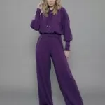 Blusão Feminino Manga Longa BL.162.0013 - Roxo-113653, PP