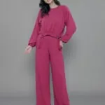 Calça Feminina Cintura Média CL.162.0002 - Roxo-054036, PP