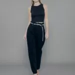 Top Feminino Decote Redondo TP.162.0003 - Preto-020001, PP